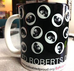 Photo of Ed Roberts Day Mug.